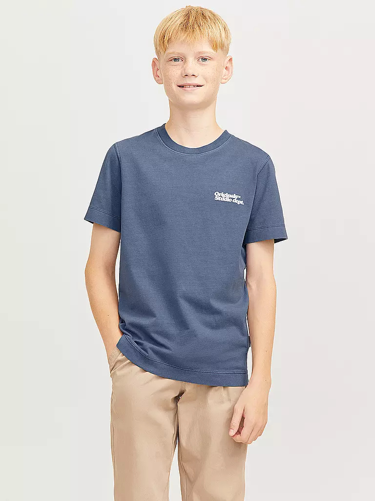 JACK & JONES | Jungen T-Shirt  JORVERMONT | grau