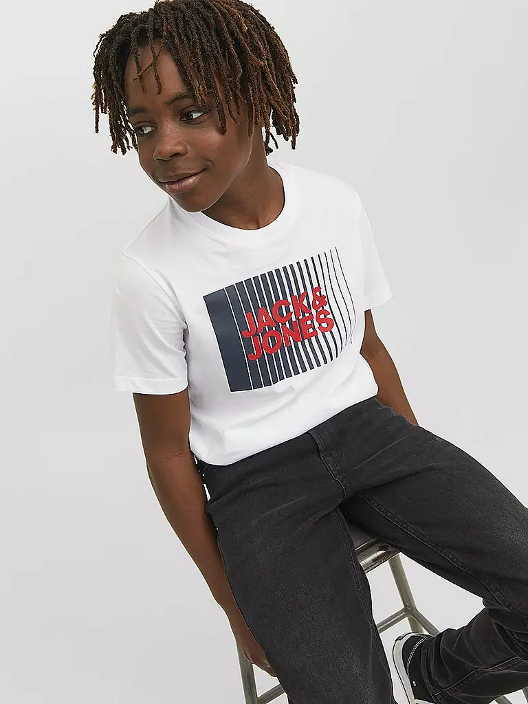 JACK & JONES | Jungen T-Shirt JJECORP | dunkelblau