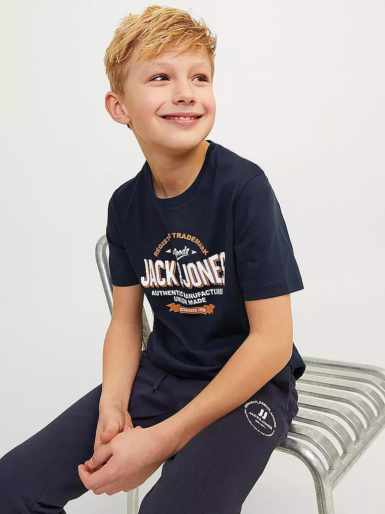 JACK & JONES | Jungen T-Shirt JJELOGO | hellgrün