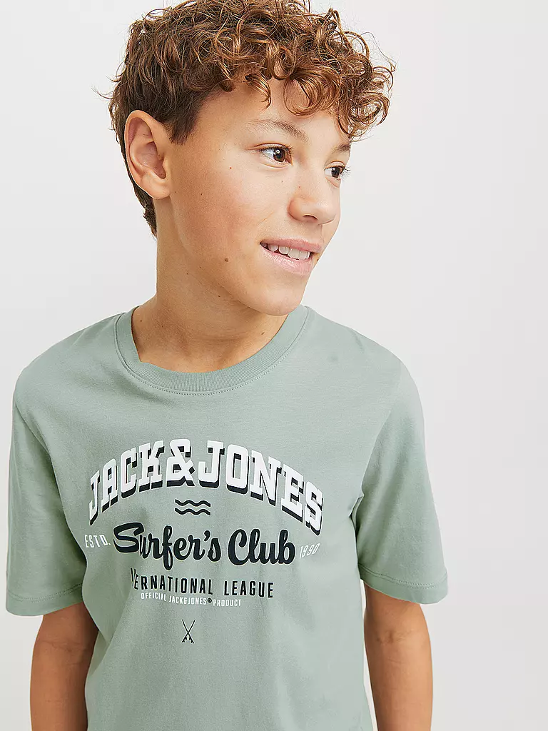 JACK & JONES | Jungen T-Shirt JJELOGO | dunkelblau