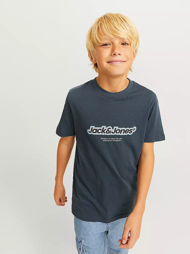 JACK & JONES | Jungen T-Shirt JORVESTERBRO | braun