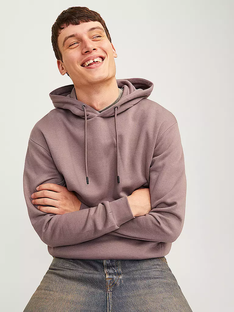 JACK & JONES | Kapuzensweater - Hoodie  JJEBRADLEY | hellgrau