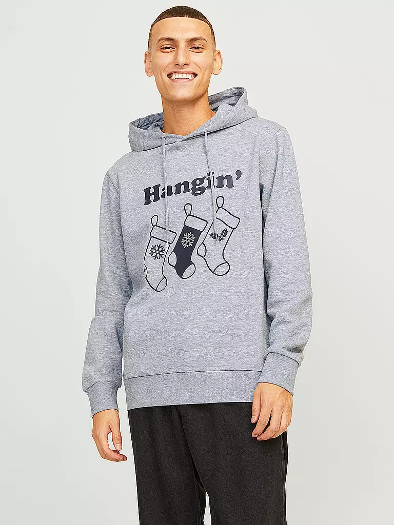 JACK & JONES | Kapuzensweater - Hoodie JJXMAS | dunkelgrün