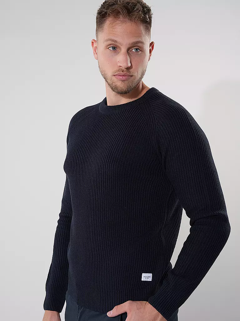 JACK & JONES | Pullover JJPANNEL | dunkelrot