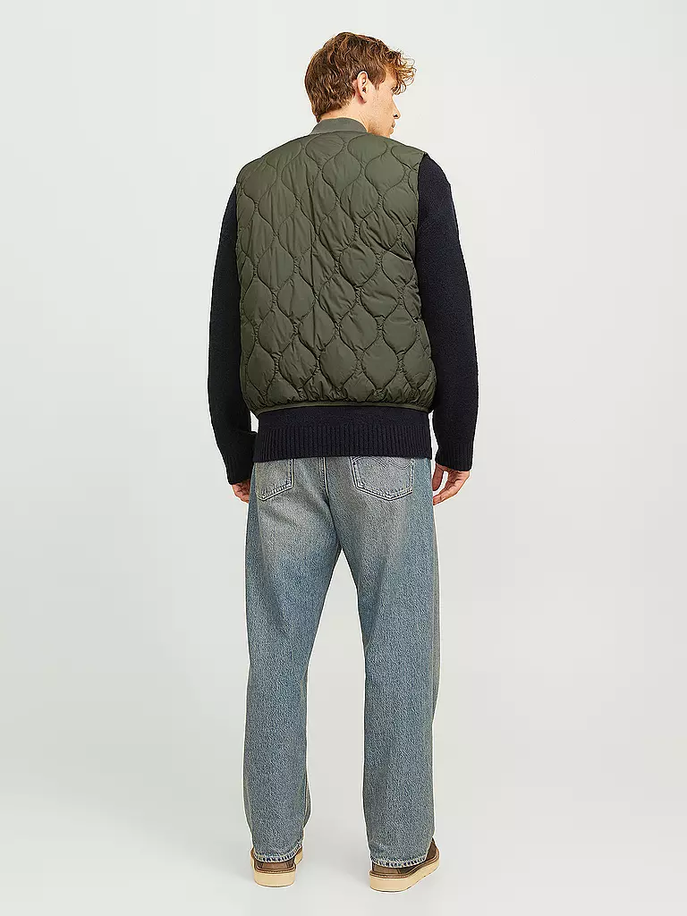 JACK & JONES | Steppgilet JJKODA | olive