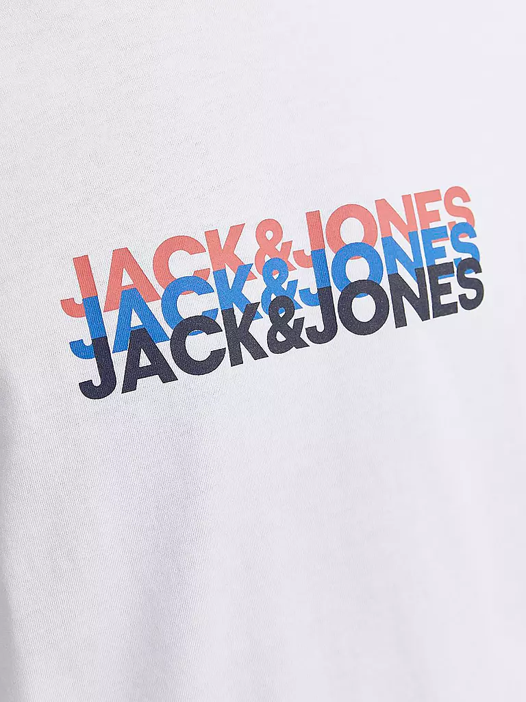 JACK & JONES | T-Shirt JJCYBER | dunkelblau