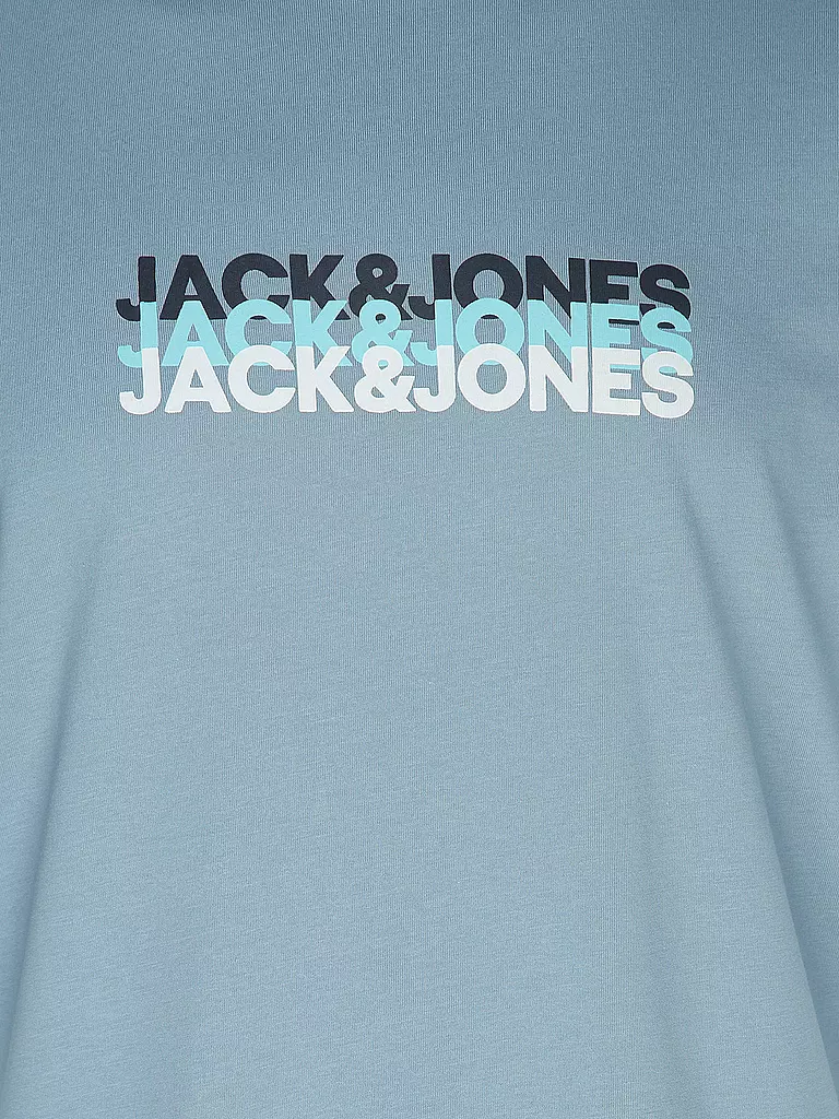 JACK & JONES | T-Shirt JJCYBER | dunkelblau