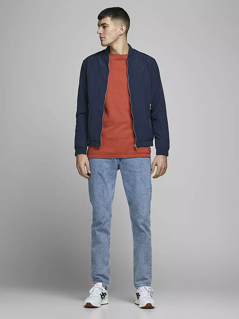 JACK & JONES | Blouson "JJERUSH" | dunkelblau