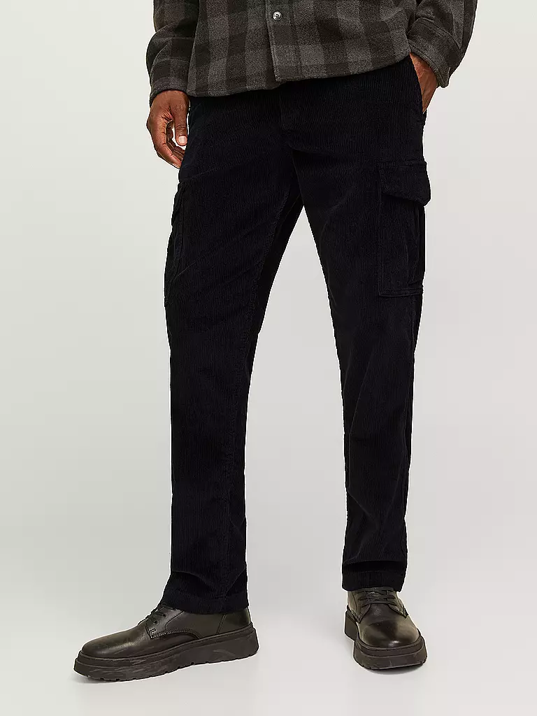 JACK & JONES | Cargohose JPSTKANE | schwarz