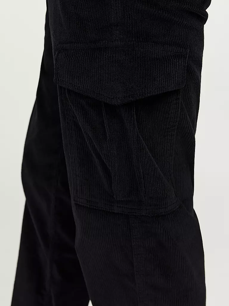 JACK & JONES | Cargohose JPSTKANE | schwarz