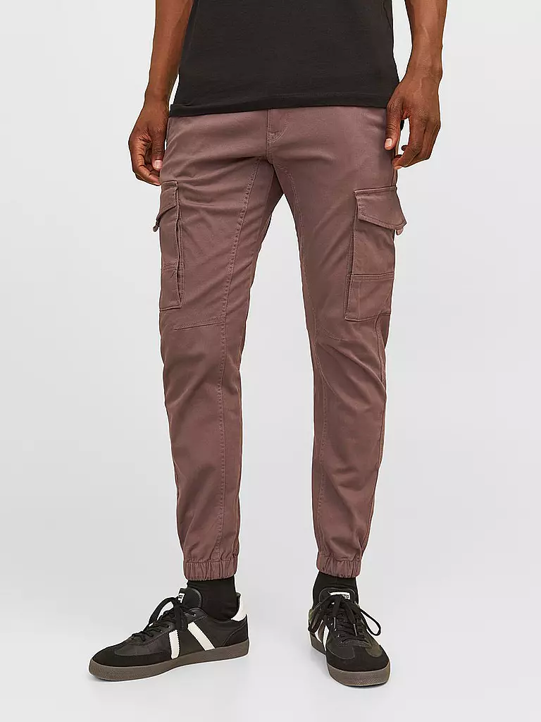 JACK & JONES | Cargohose JPSTPAUL JJFLAKE  | beere