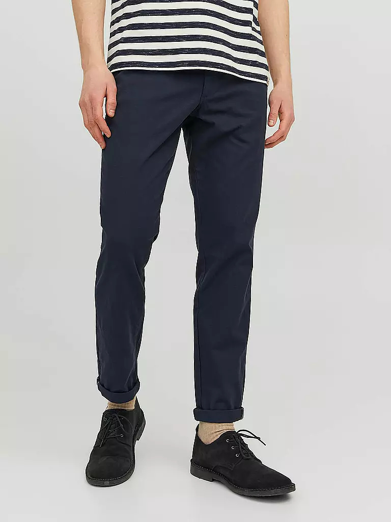 JACK & JONES | Chino JPSTMARCO Slim Fit | dunkelblau