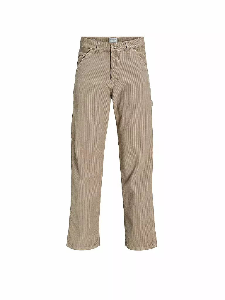 JACK & JONES | Cordhose Flared Fit JJSTEDDIE | beige