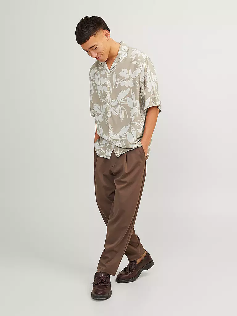 JACK & JONES | Hemd Regular Fit JJEJEFF | beige