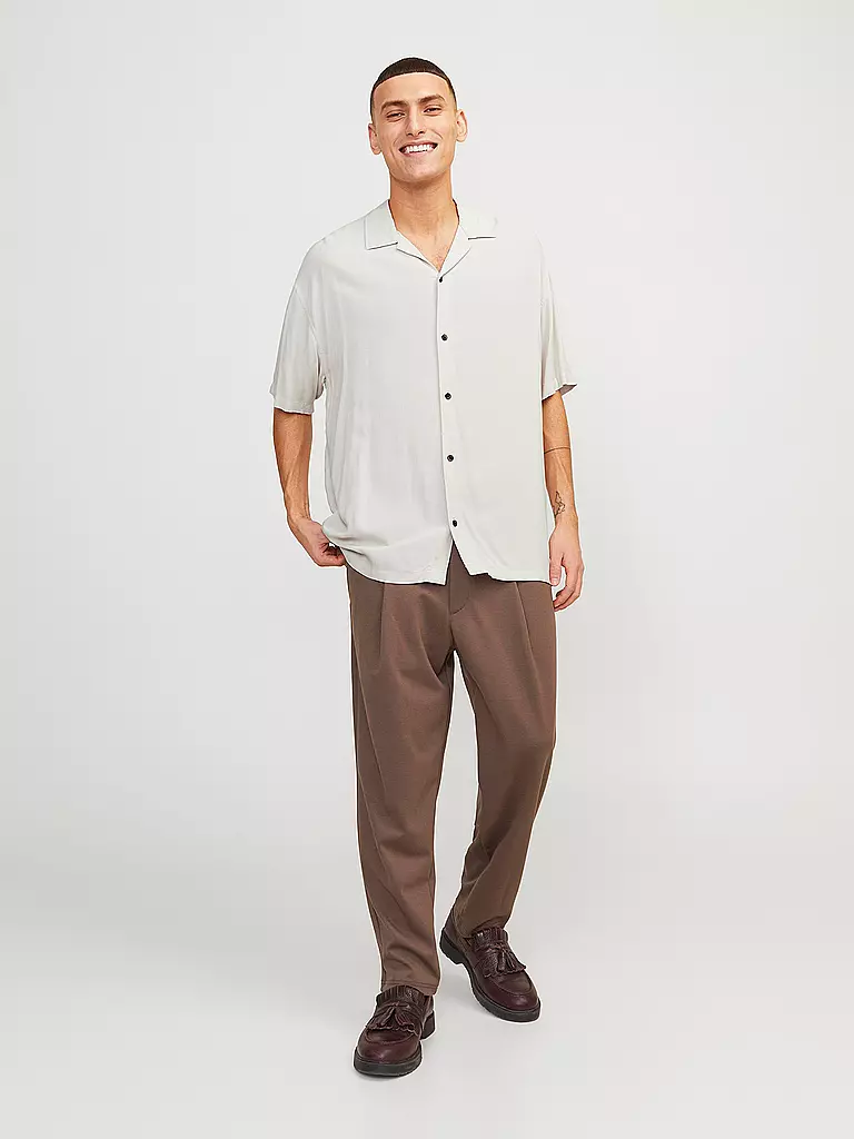 JACK & JONES | Hemd Regular Fit JJEJEFF | beige