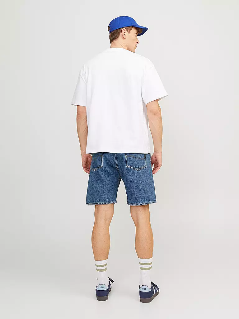 JACK & JONES | Jeansshorts Loose Fit  JJITONY | blau