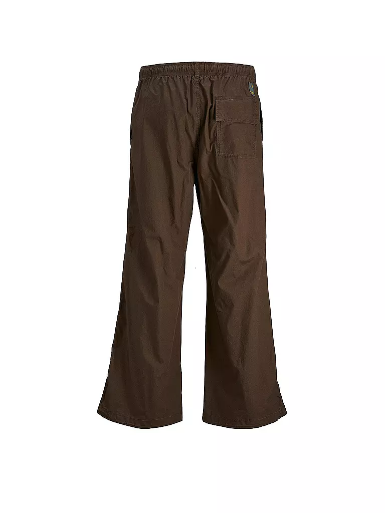 JACK & JONES | Jogginghose JPSTPARACHUTE JJPANT | braun