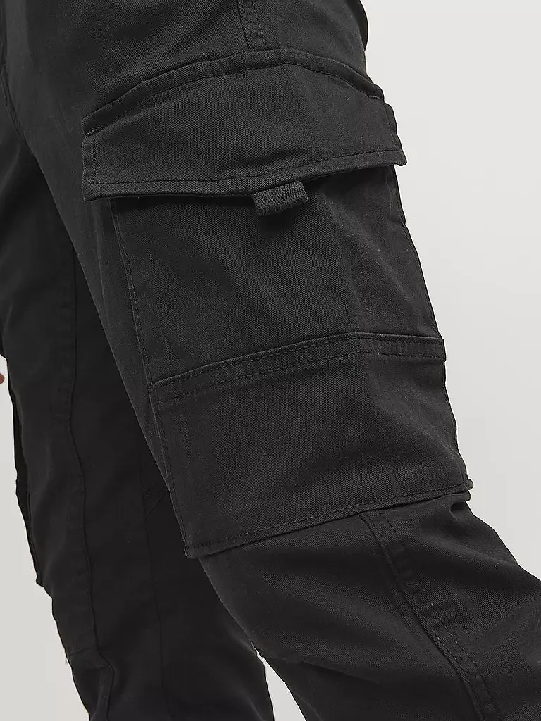 JACK & JONES | Jungen Cargohose " JJIPAUL " | schwarz