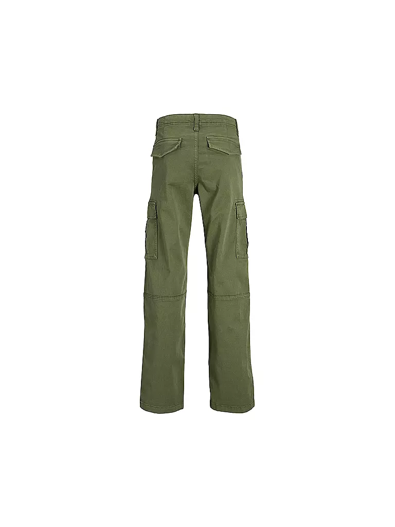 JACK & JONES | Jungen Cargohose JPSTKANE JJHARLOW | olive