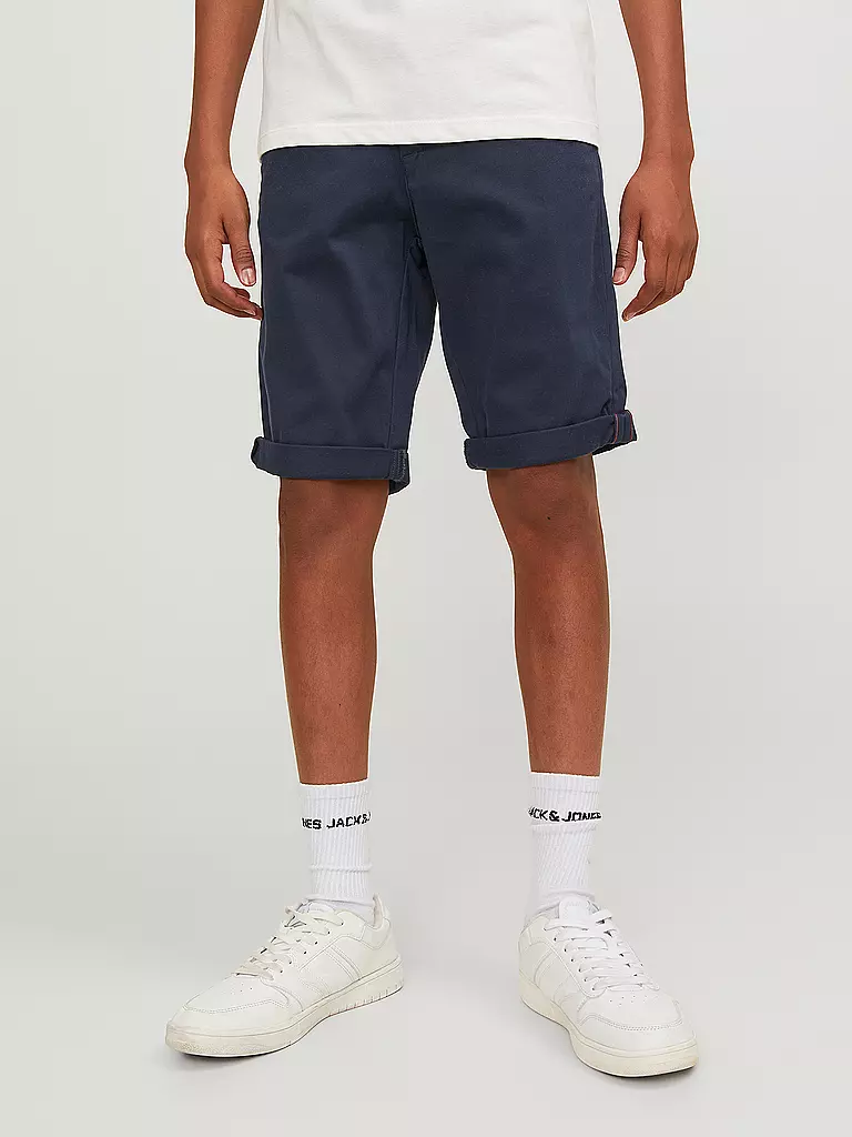 JACK & JONES | Jungen Chinoshorts " JJIBOWIE " | blau