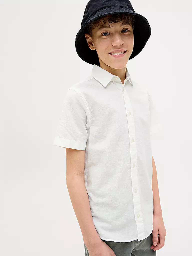 JACK & JONES | Jungen Hemd JJBREEZE | weiss