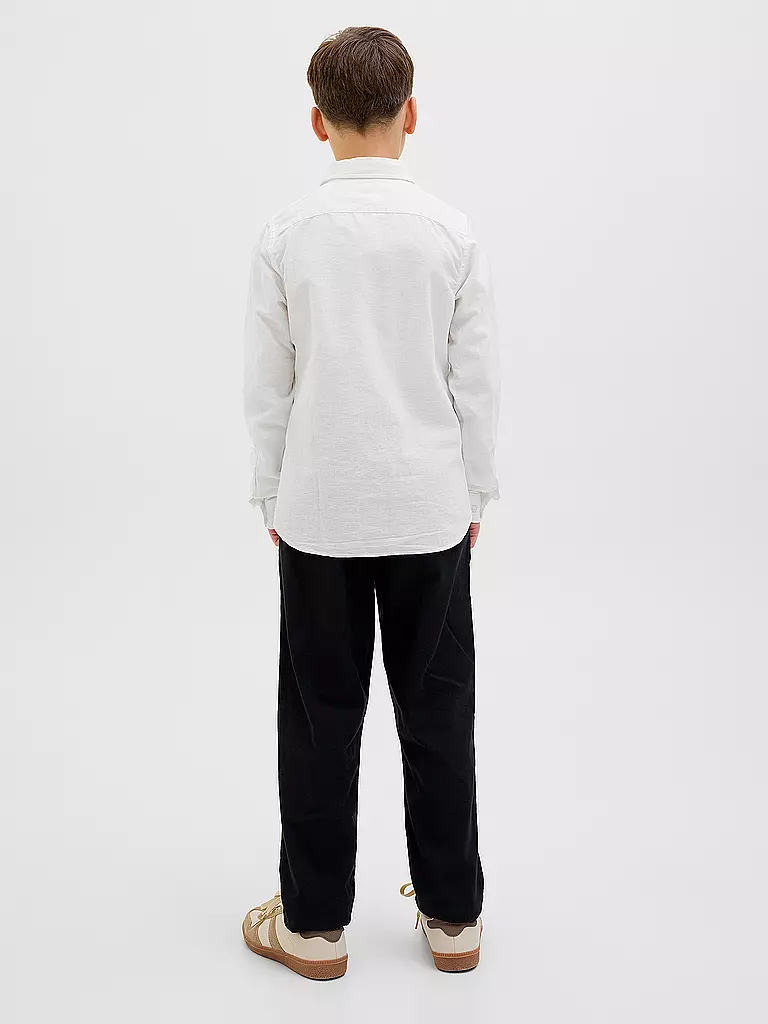 JACK & JONES | Jungen Hemd JJEBREEZE  | weiss