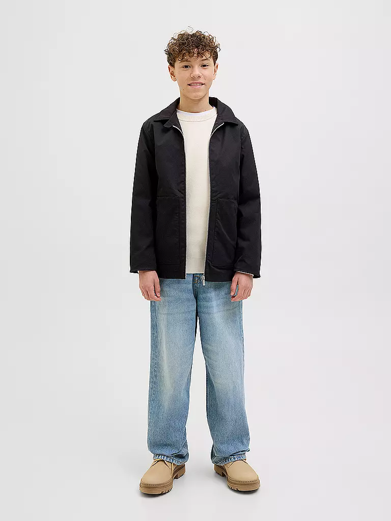 JACK & JONES | Jungen Jacke JJWINSON | schwarz