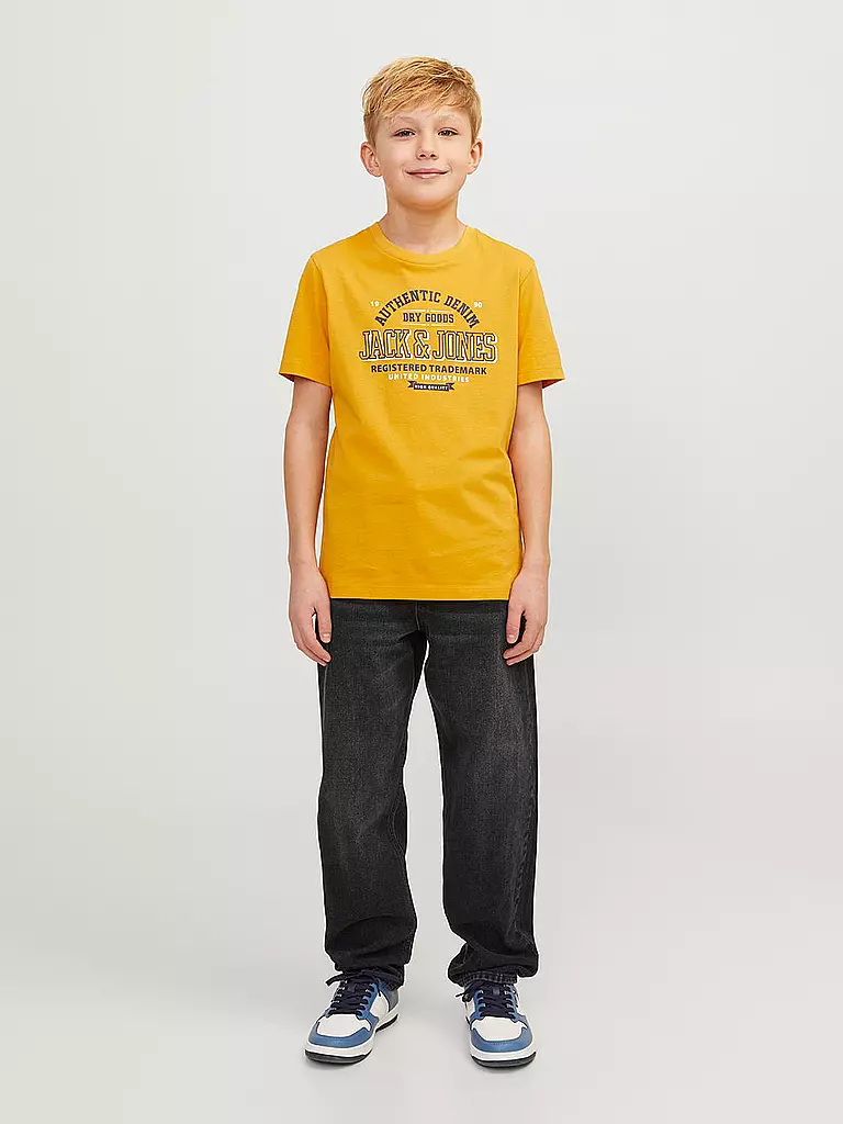 JACK & JONES | Jungen Jeans  JJICHRIS JJORIGINA | schwarz