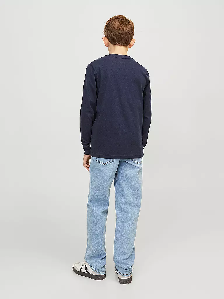 JACK & JONES | Jungen Jeans Regular Fit JJICLARK JJORIGINAL | hellblau