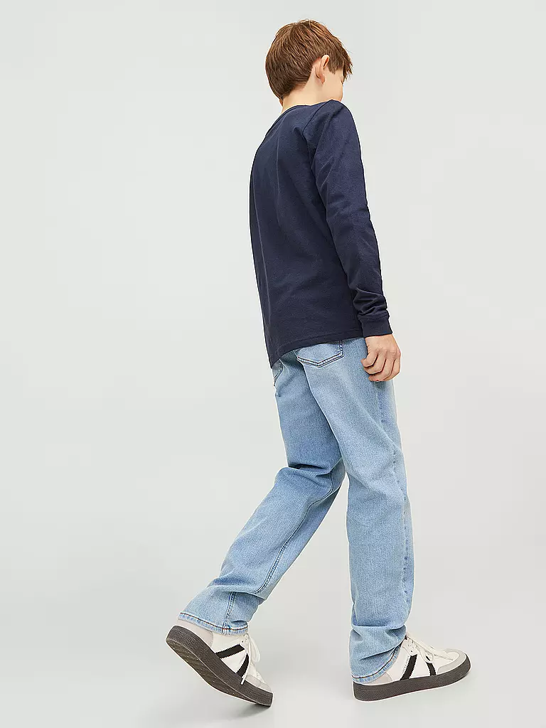 JACK & JONES | Jungen Jeans Regular Fit JJICLARK JJORIGINAL | hellblau