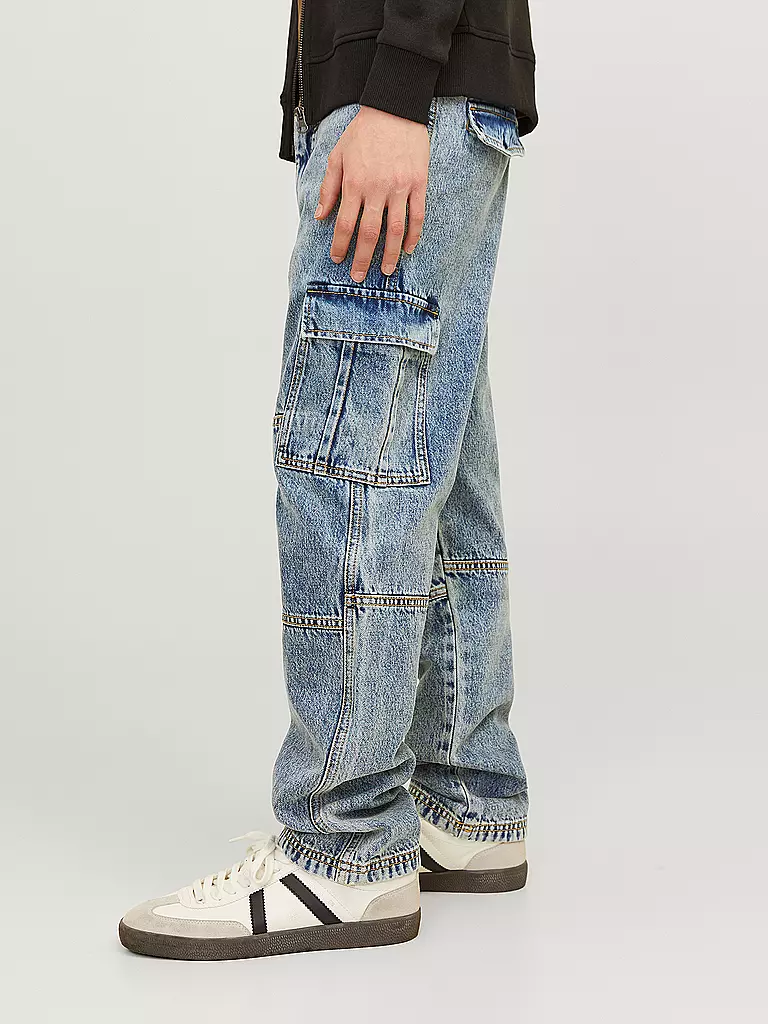 JACK & JONES | Jungen Jeans Relaxed Fit JJICHRIS  | blau