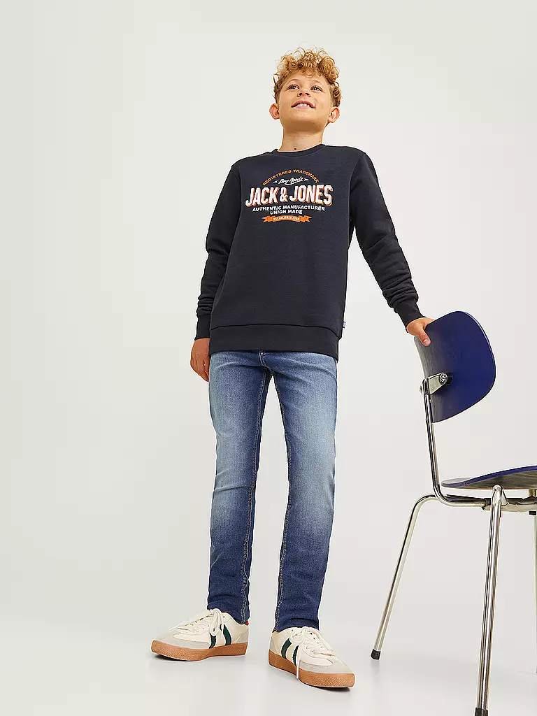 JACK & JONES | Jungen Jeans Slim Fit JJIGLENN | blau