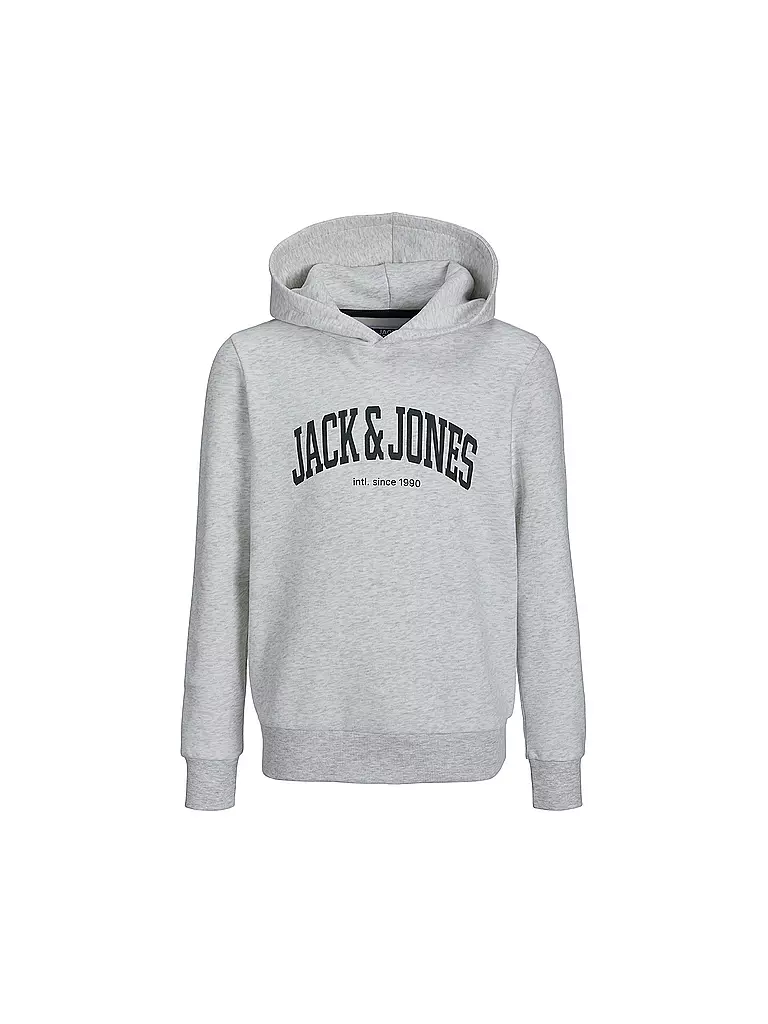 JACK & JONES | Jungen Kapuzensweater - Hoodie JJEJOSH | grau