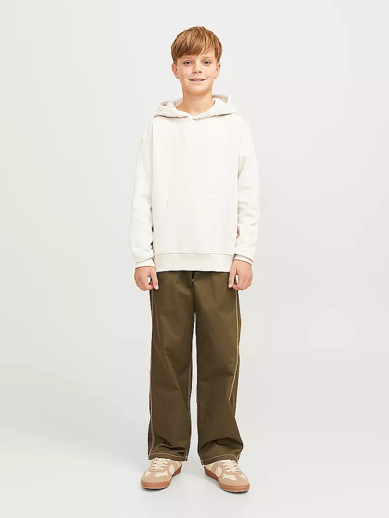 JACK & JONES | Jungen Kapuzensweater - Hoodie JJHAKKAI | beige