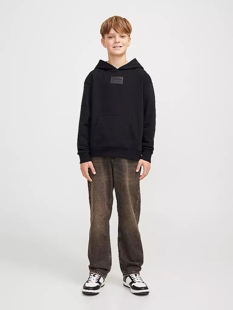 JACK & JONES | Jungen Kapuzensweater - Hoodie JJHAKKAI | schwarz