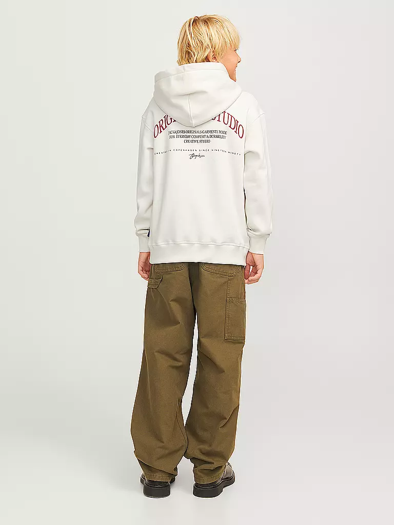 JACK & JONES | Jungen Kapuzensweater - Hoodie JORFREDERIKSBERG | beige