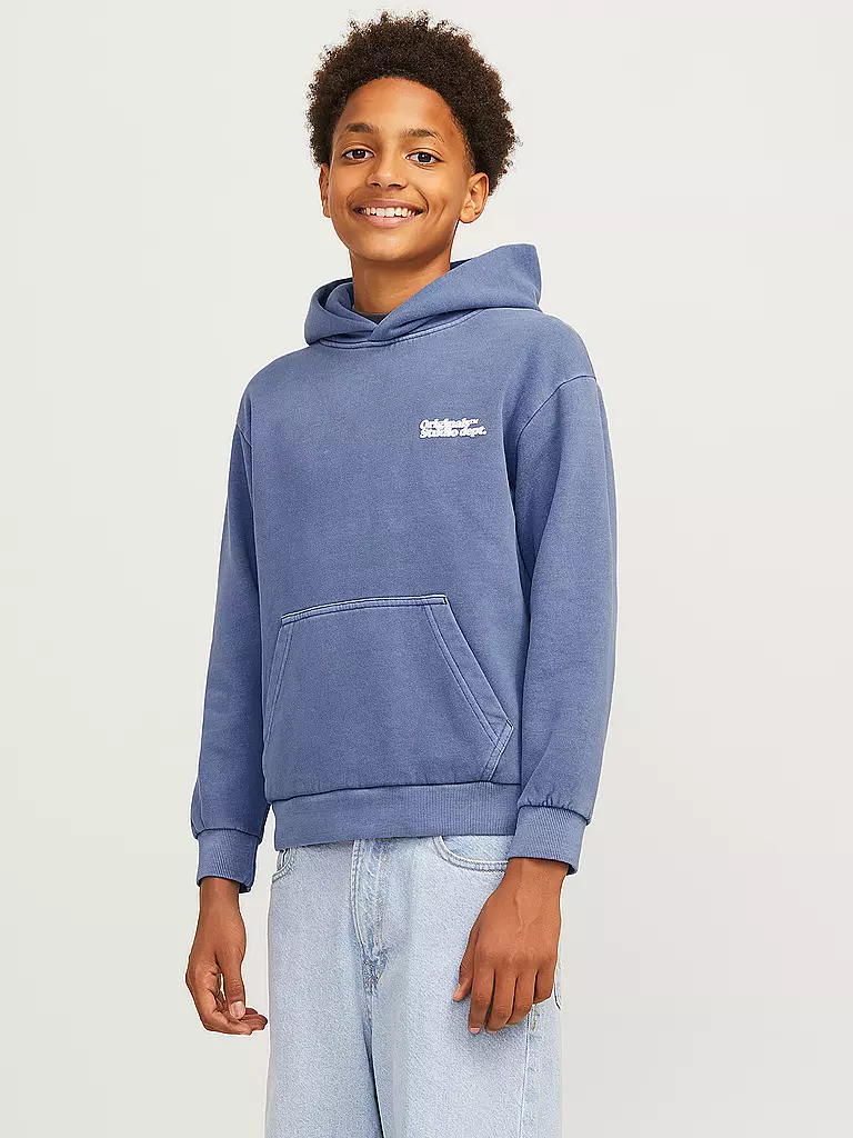 JACK & JONES | Jungen Kapuzensweater - Hoodie JORVERMONT | blau