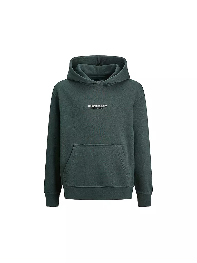 JACK & JONES | Jungen Kapuzensweater - Hoodie JORVESTERBRO | dunkelgrün