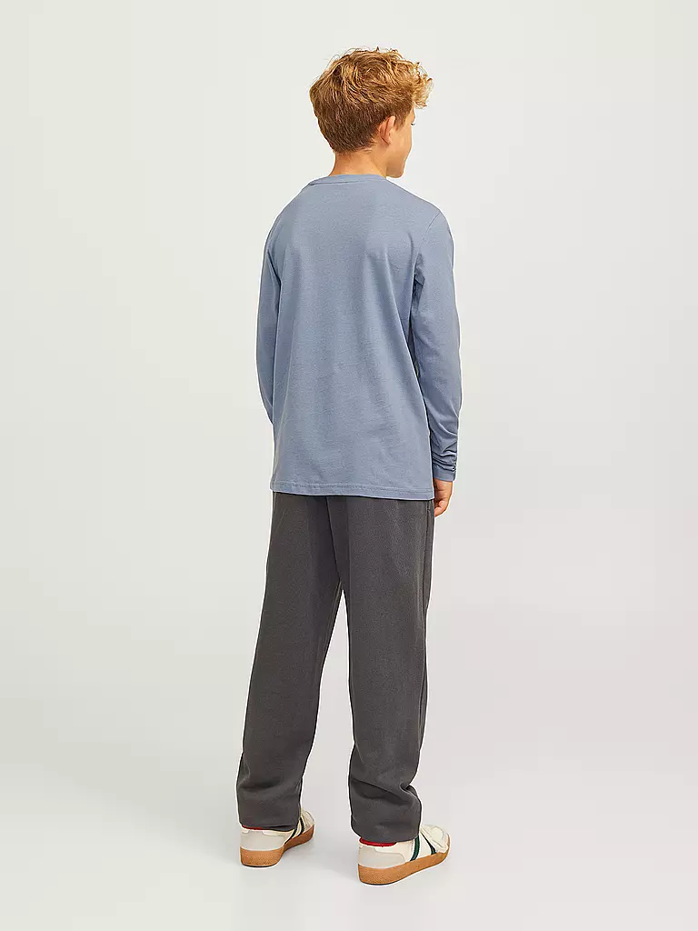 JACK & JONES | Jungen Langarmshirt JCOOUTDOOR | hellblau