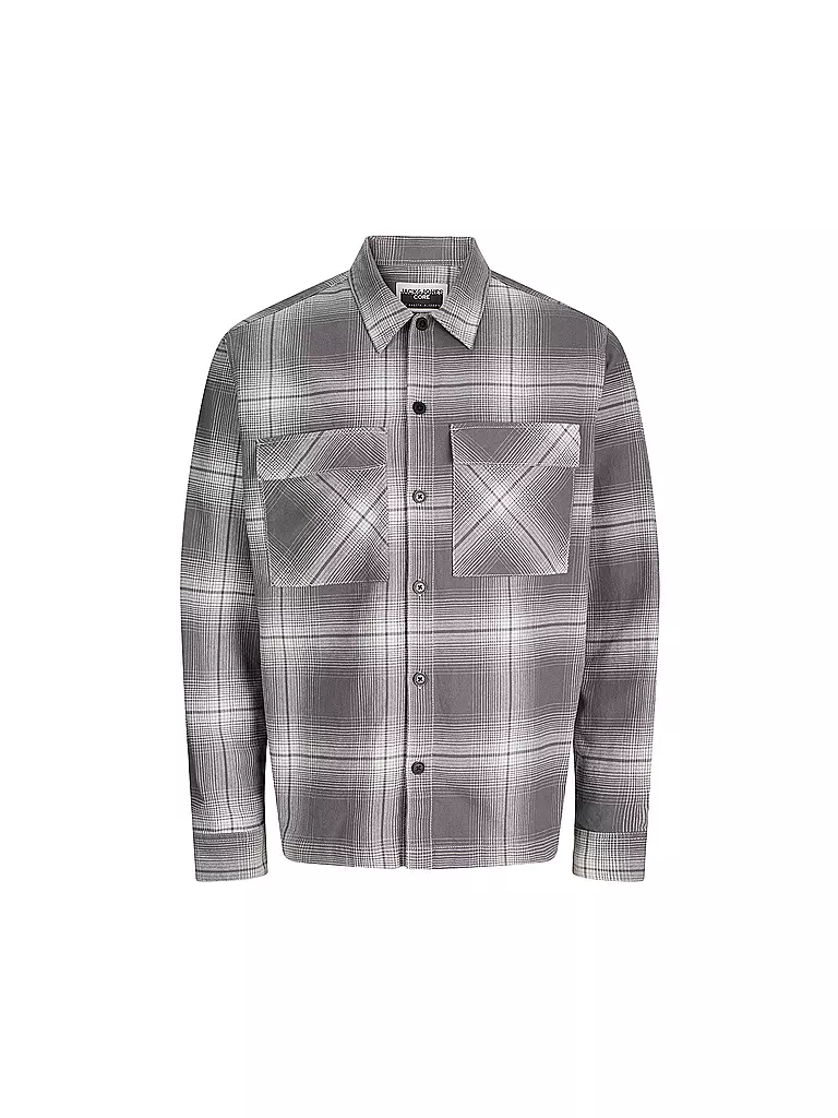 JACK & JONES | Jungen Overshirt JCOCHARLIE | hellgrau