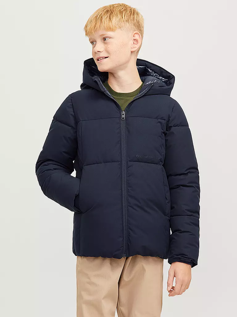 JACK & JONES | Jungen Steppjacke JCOSLAY | dunkelblau