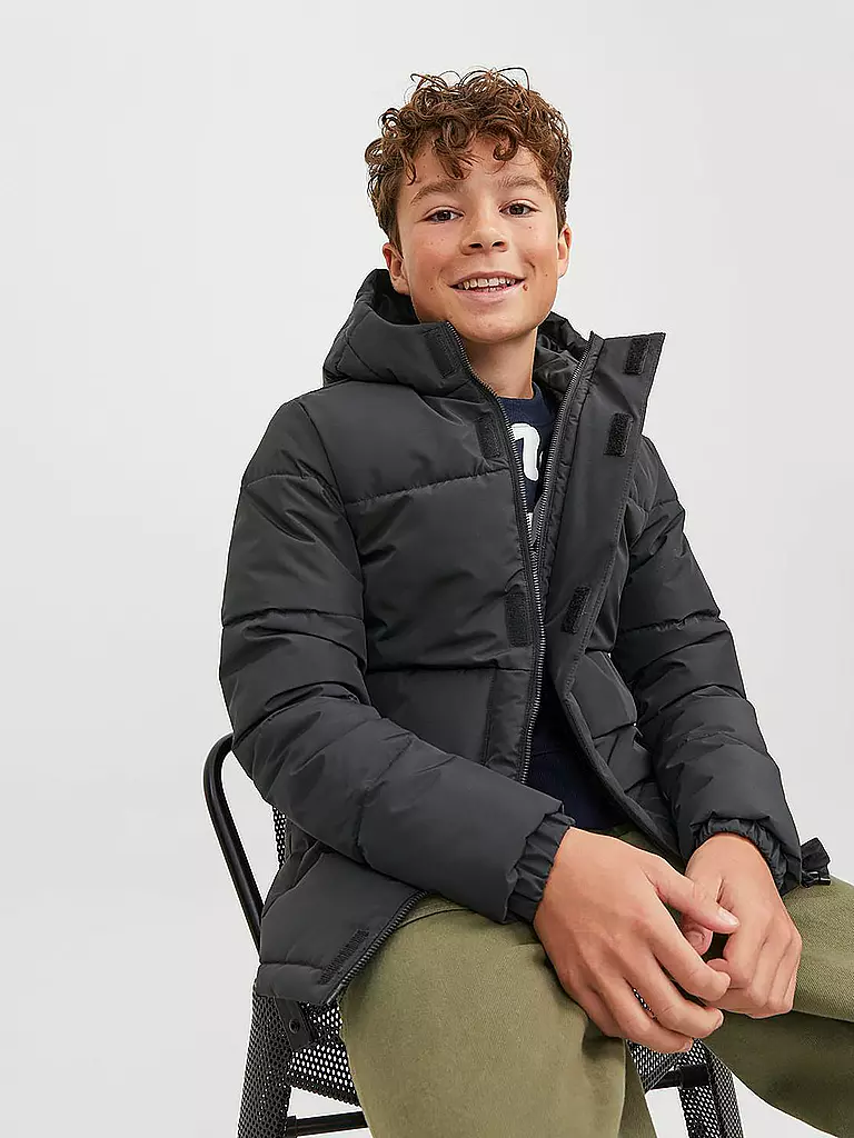 JACK & JONES | Jungen Steppjacke JCOSPEED | schwarz