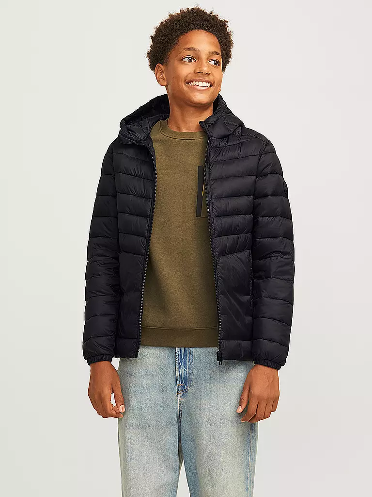 JACK & JONES | Jungen Steppjacke JJESPRINT | schwarz