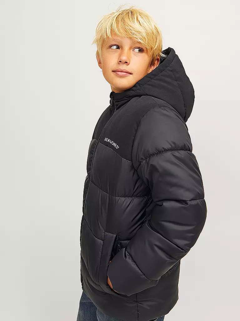 JACK & JONES | Jungen Steppjacke JJMOON | schwarz