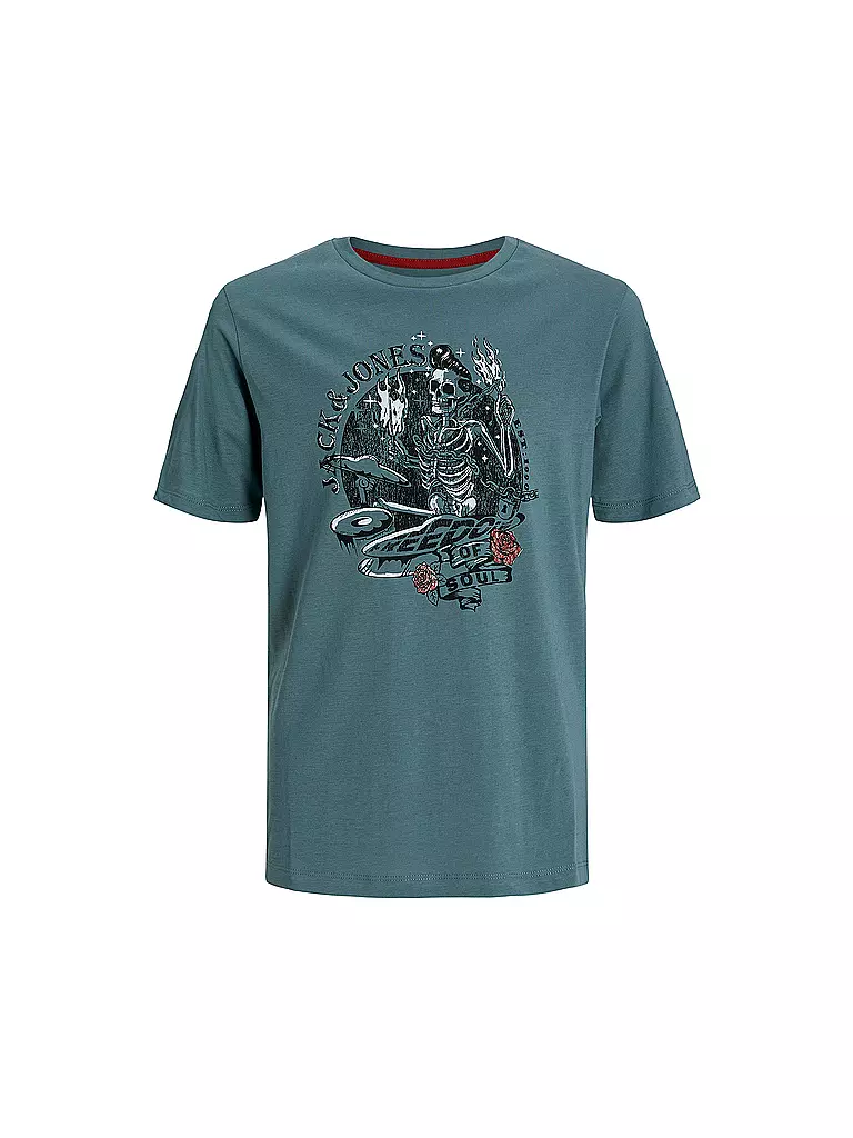 JACK & JONES | Jungen T-Shirt  JJSKULL ROCK TEE  | blau