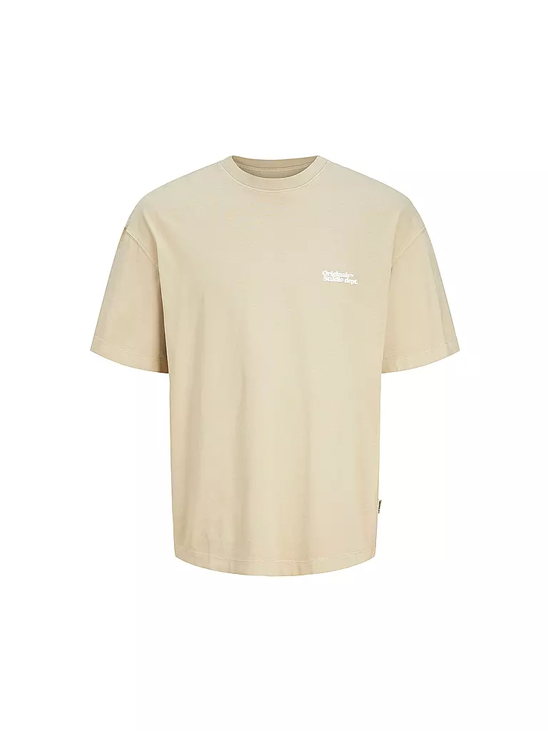 JACK & JONES | Jungen T-Shirt  JORVERMONT | beige