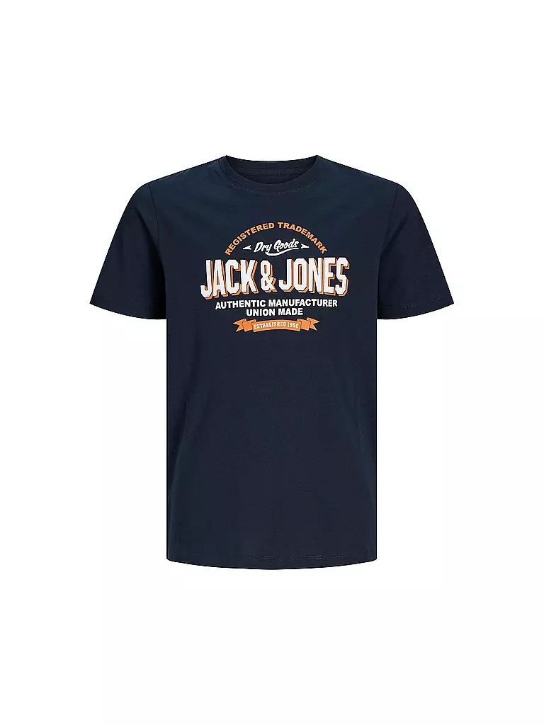 JACK & JONES | Jungen T-Shirt JJELOGO | dunkelblau