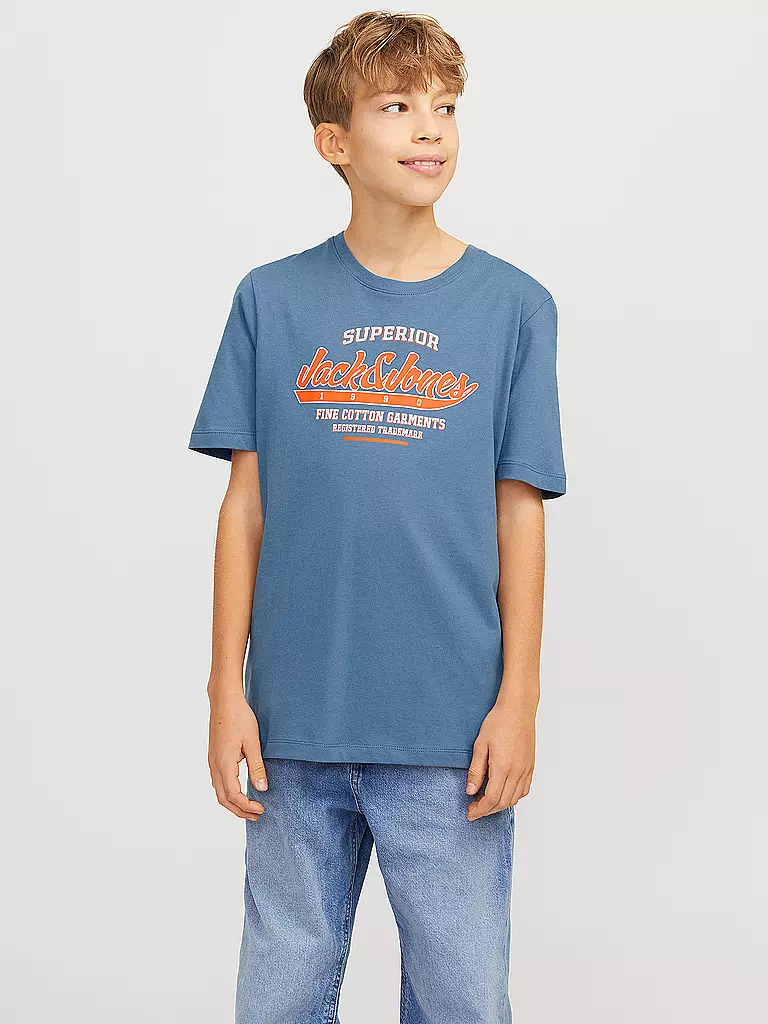 JACK & JONES | Jungen T-Shirt JJELOGO | petrol