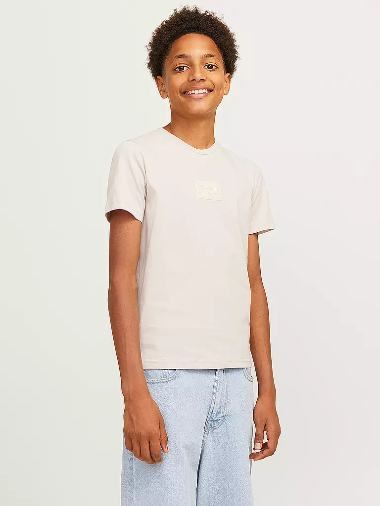 JACK & JONES | Jungen T-Shirt JJHAKKAI | beige