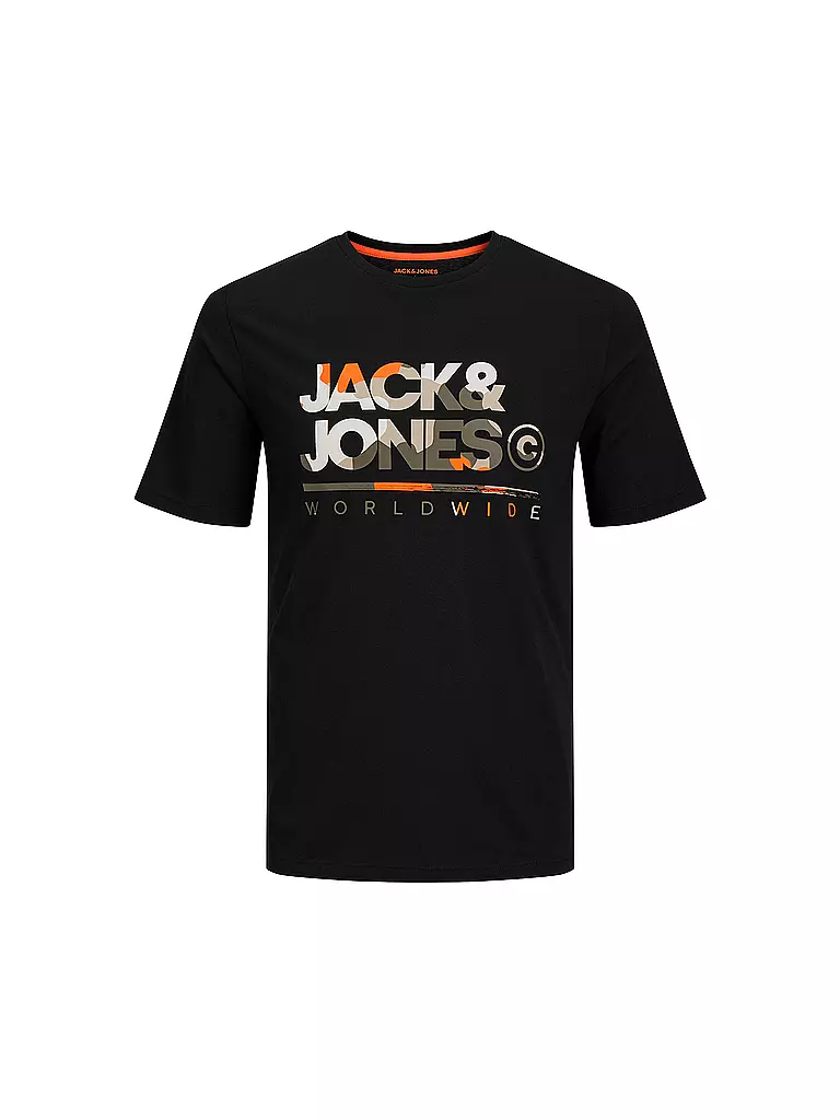 JACK & JONES | Jungen T-Shirt JJLUKE  | schwarz